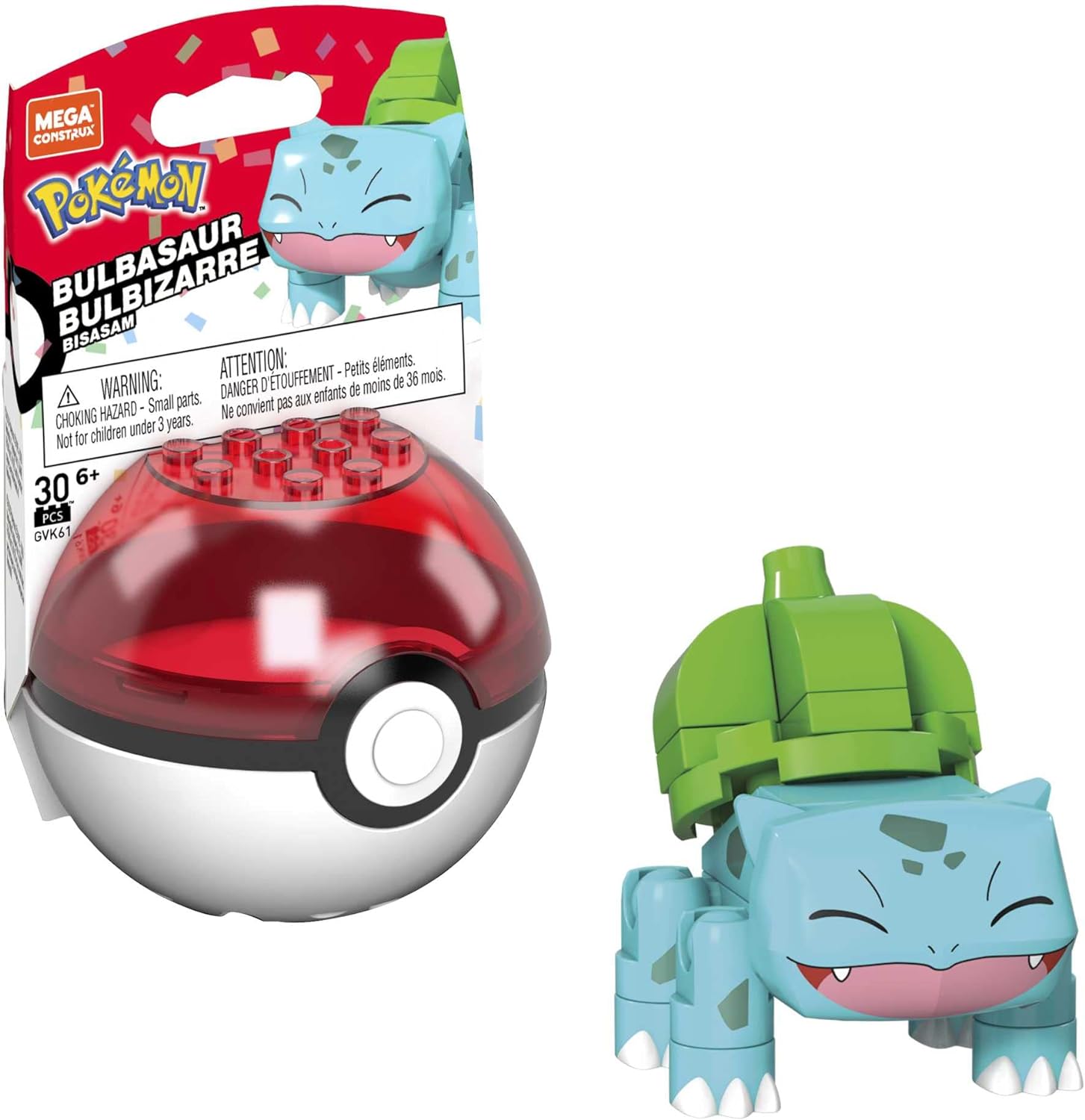 Mega Construx Pokémon Bulbasaur Construction Set