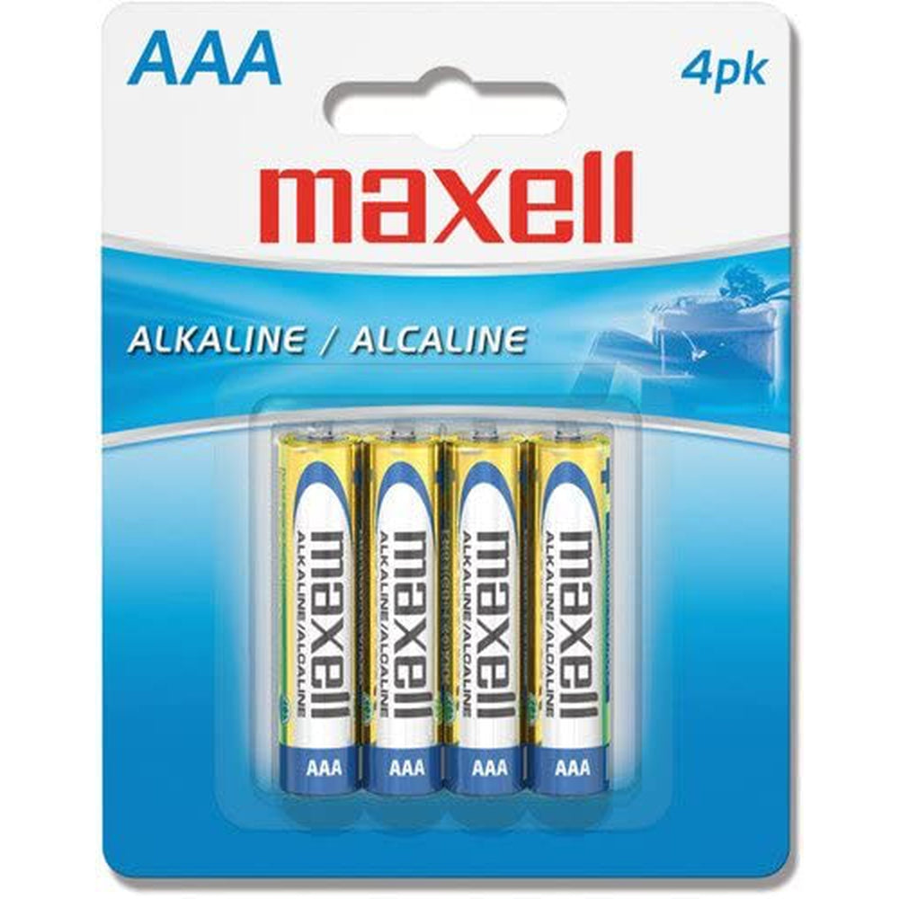 Piles Alcalines AAA - 4/pqt