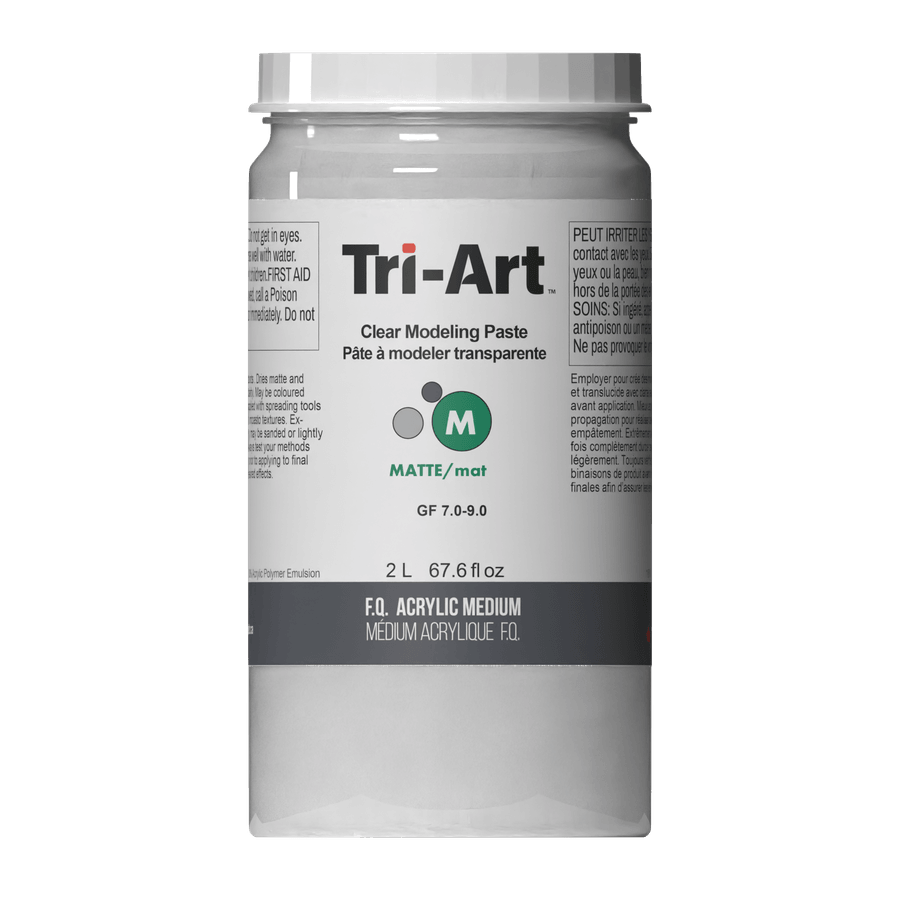 Tri-Art Mediums - Modeling Paste Clear