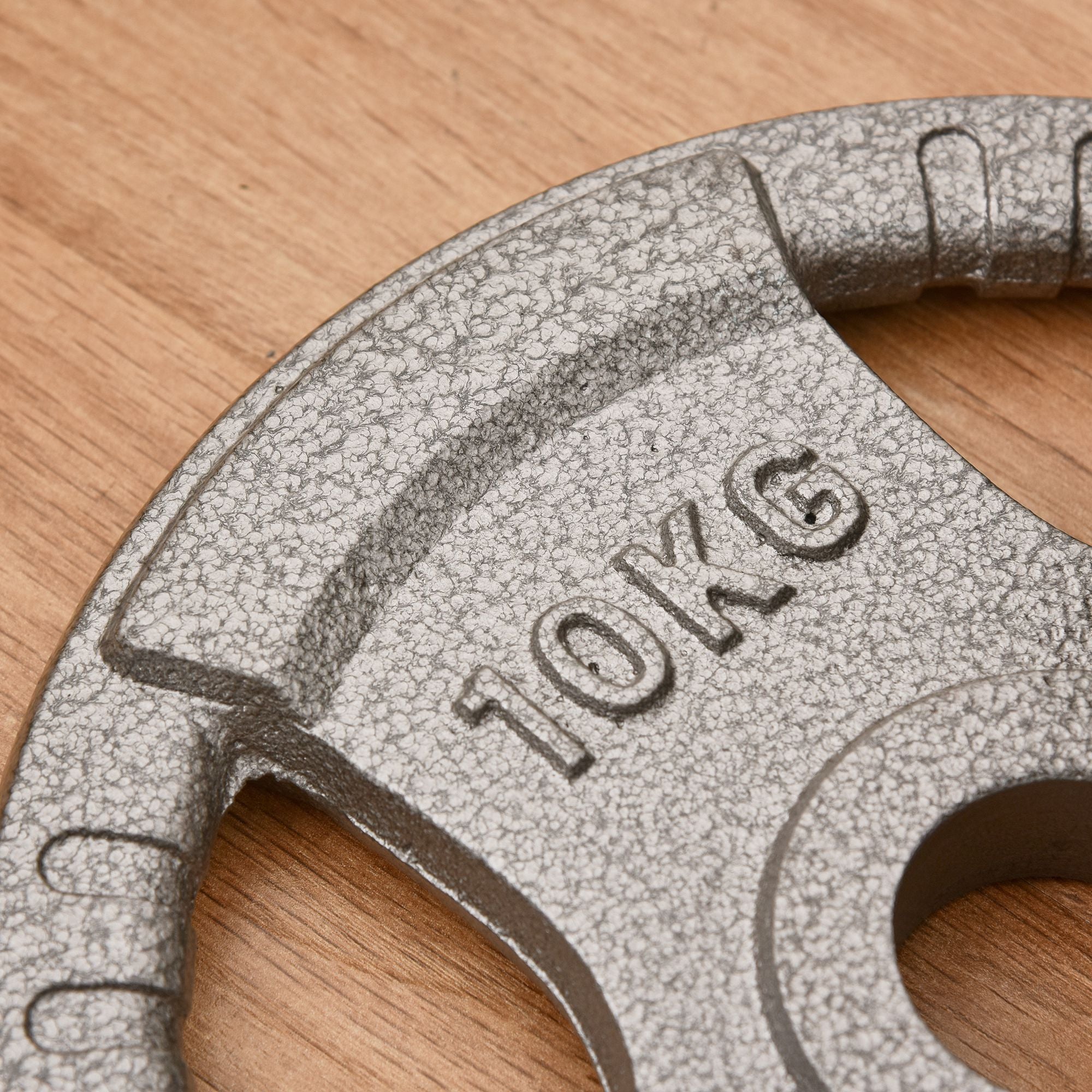 Soozier Olympic Weight Plates 6 PCS Grip Plate Sets Strength Crossfit Weightlifting Training Barbell Set Home