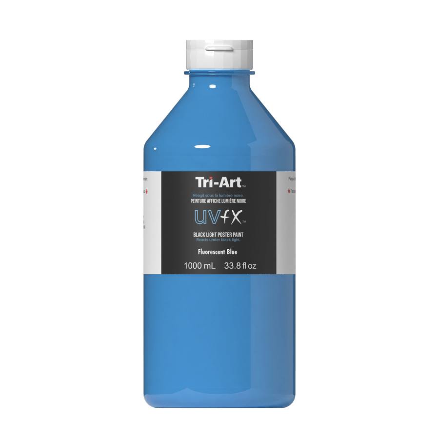 UVFX Black Light Poster Paint - Fluorescent Blue