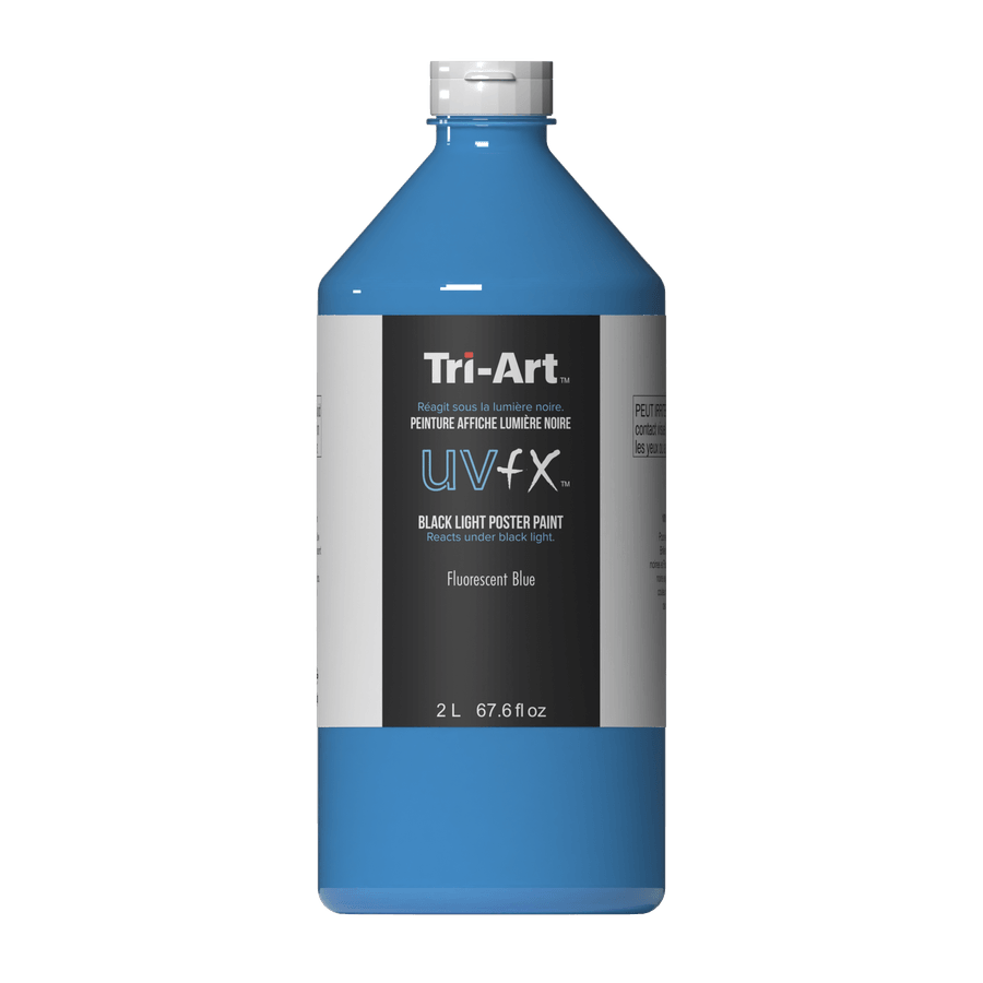 UVFX Black Light Poster Paint - Fluorescent Blue