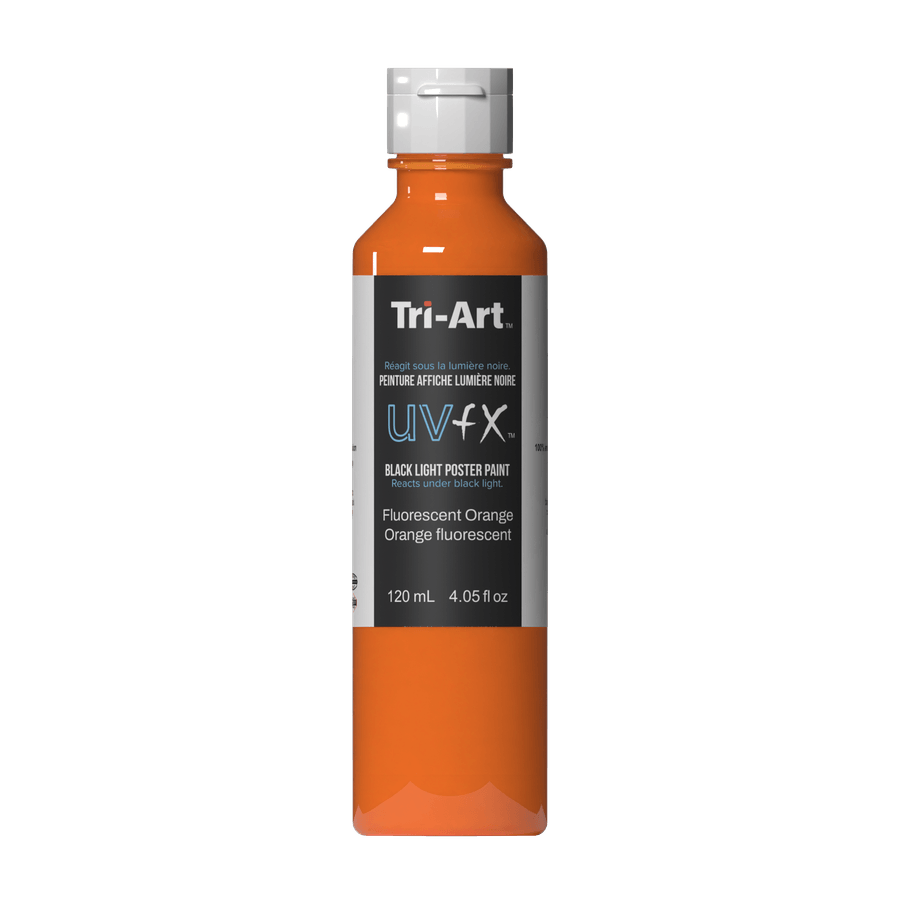 UVFX Black Light Poster Paint - Fluorescent Orange