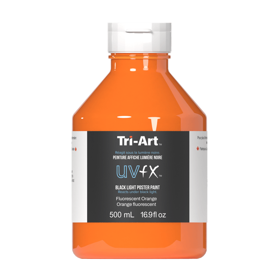 UVFX Black Light Poster Paint - Fluorescent Orange