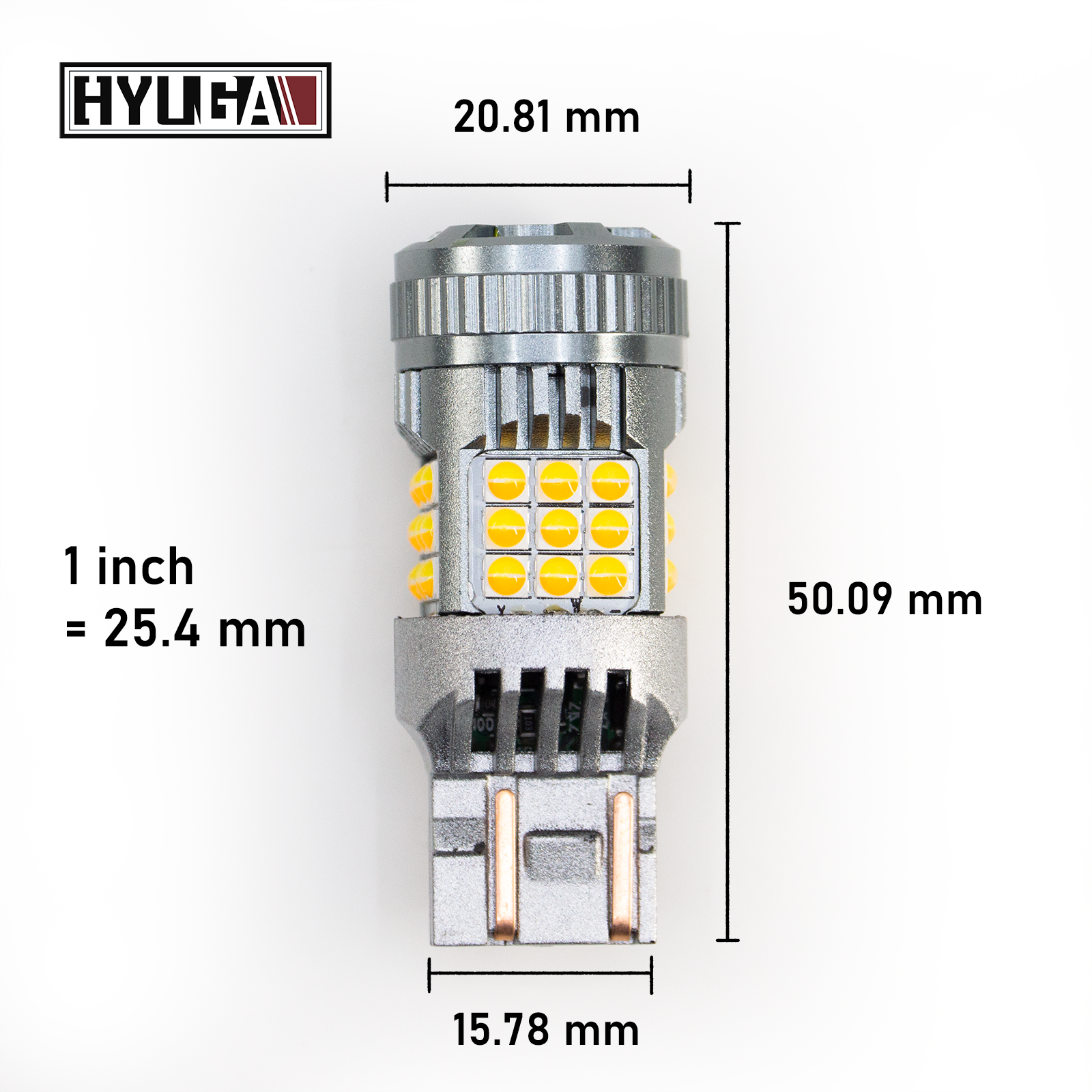 LED Switchback White / Amber Auto LED Bulb T20 7443 7444 36SMD Turn Signal Daytime Running Light DRL Parking Light (1 Pair)