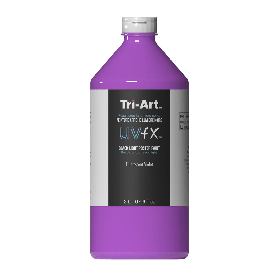 UVFX Black Light Poster Paint - Fluorescent Violet