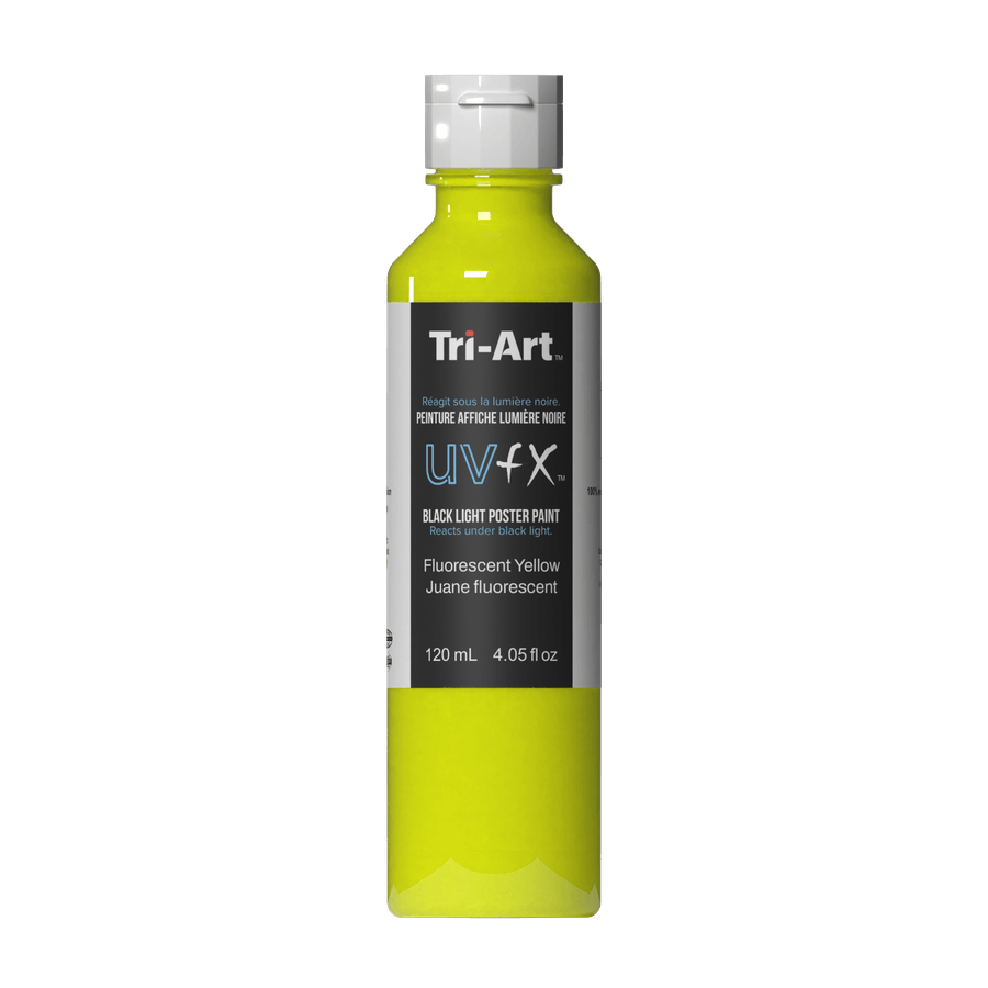 UVFX Black Light Poster Paint - Fluorescent Yellow