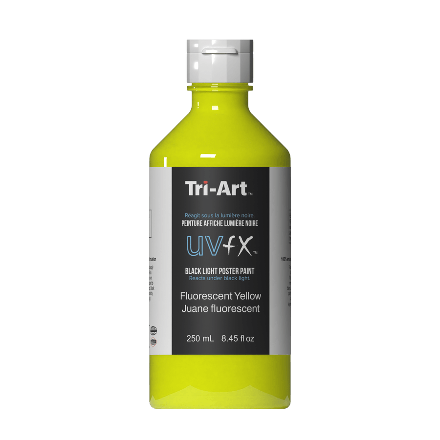UVFX Black Light Poster Paint - Fluorescent Yellow