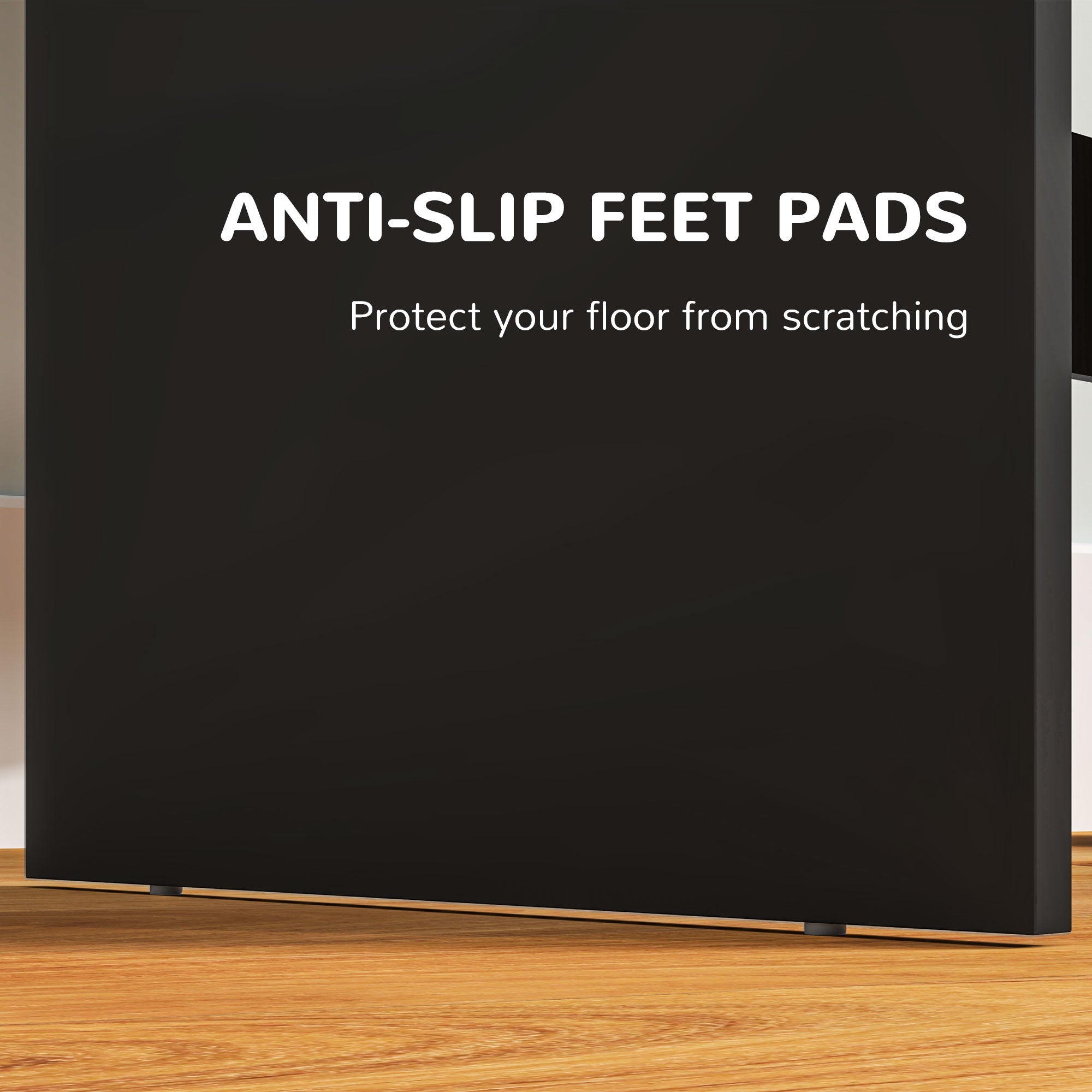 HOMCOM Makeup Vanity Desk with Mirror and LED Lights, for Bedroom, Modern Dressing Table with Drawers, Compartments, Black