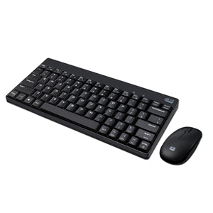 Adesso WKB-1100CB - Wireless Spill Resistant Mini Keyboard & Mouse Combo