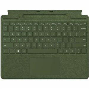 Microsoft Signature Keyboard/Cover Case for 13" Microsoft Surface Pro X, Surface Pro 8, Surface Pro 9 Tablet, Stylus - Forest