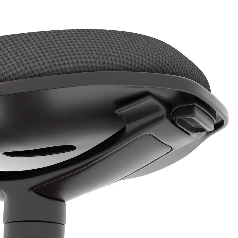 Standing Desk Stool, Ergonomic Wobble Chair, Adjustable Leaning Stool for Office Desks, with Rocking Motion, Black