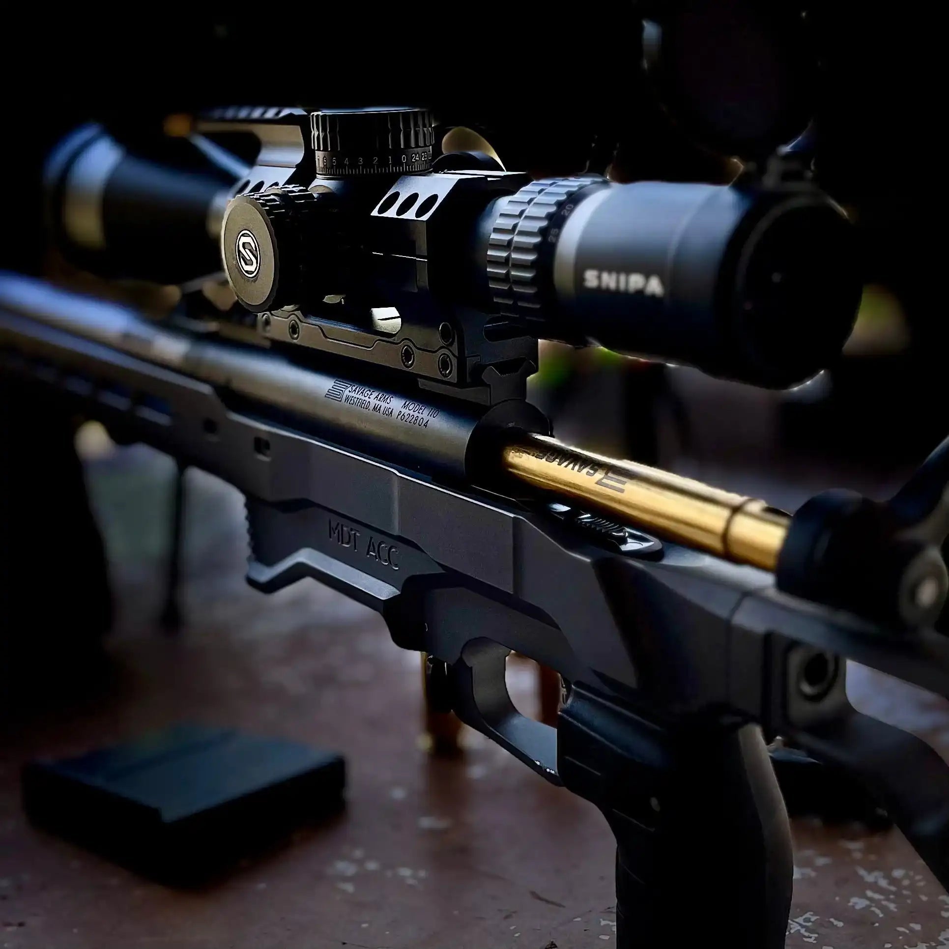 SNIPA™ ROCKIES X 5-25×56 FFP Rifle Scope – Illuminated Reticle, 34mm Tube, Zero Stop, IPX7, | Side Focus Wheel, Tactical Mount & Sunshade Tube Included