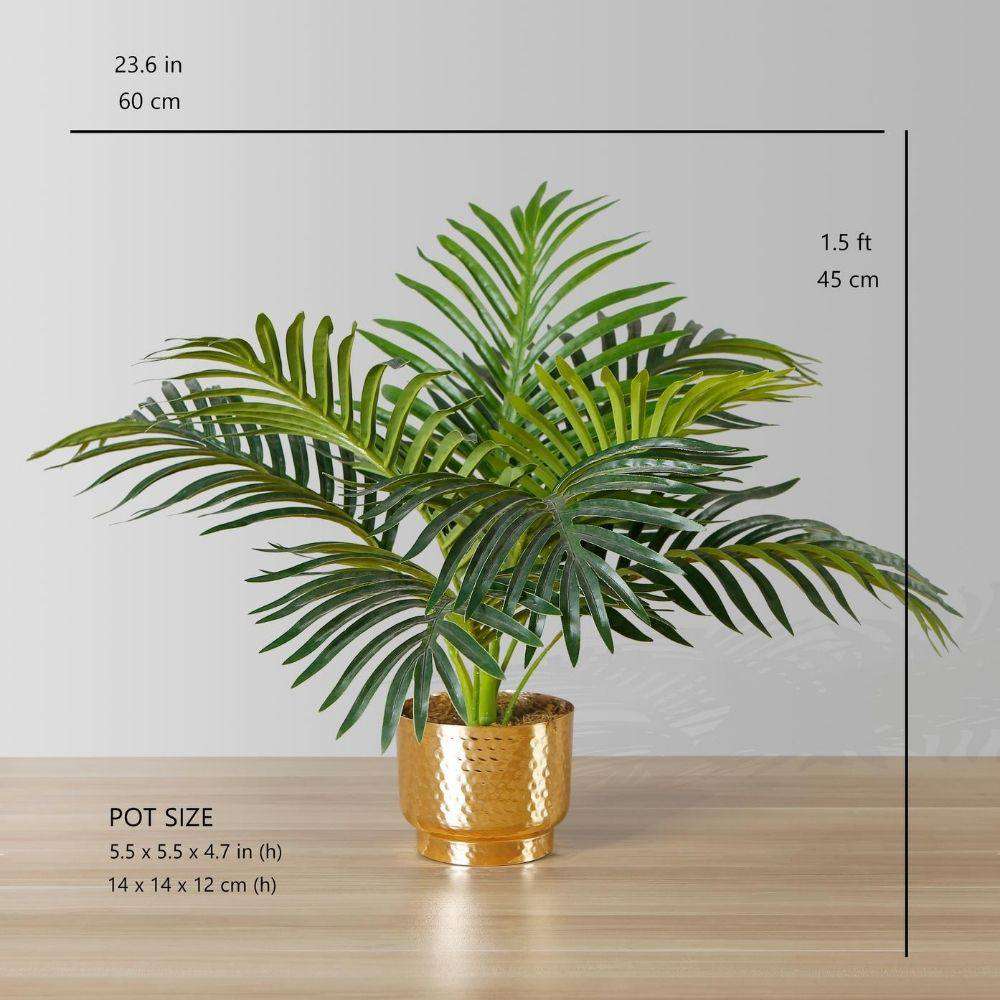 Paco Potted Faux Palm Plant