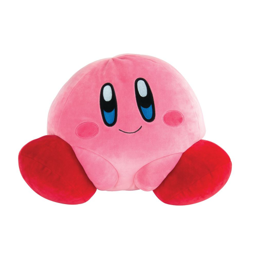 Club Mocchi-Mocchi Giant Nintendo Super Mario Plush 15 inch Plush - Smiling Kirby
