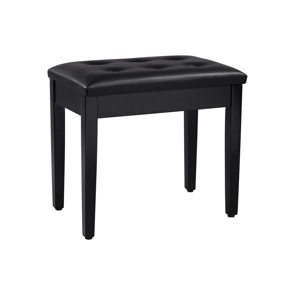 SONGMICS Rubberwood Legs Vanity Bench