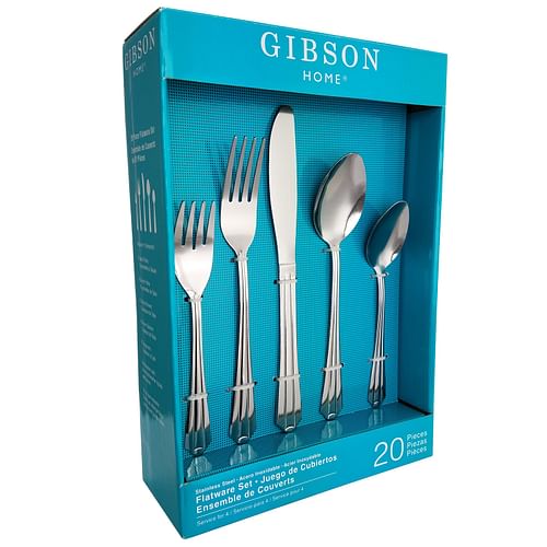 Gibson Montiero 20-Piece Flatware Set - Free Shipping