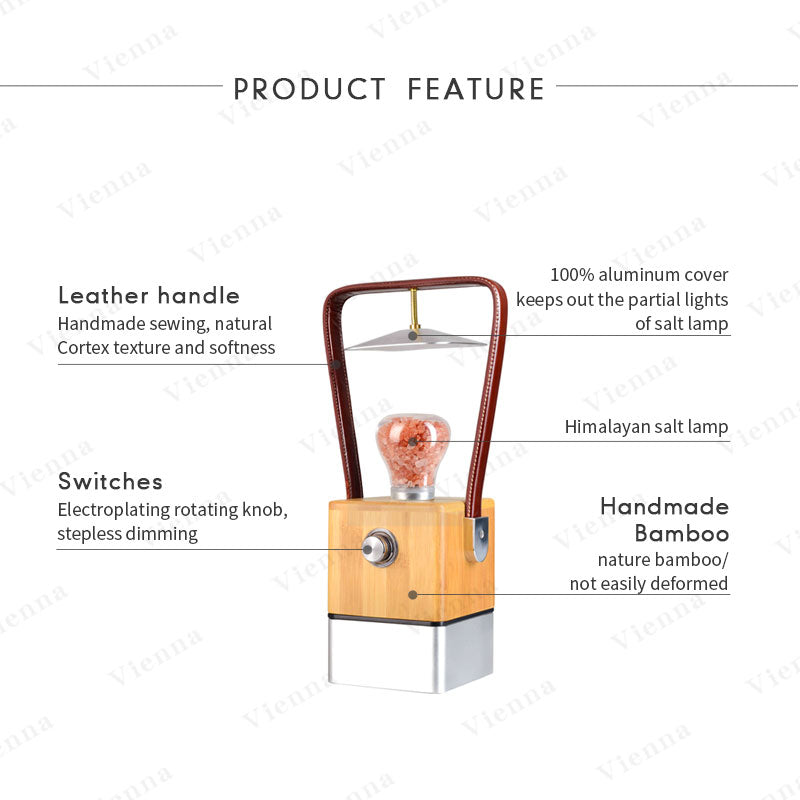 TRU De-LIGHT VIENNA LED, Dimmable Desk Lamp - Lamp / Power Bank / Decoration All-In-One