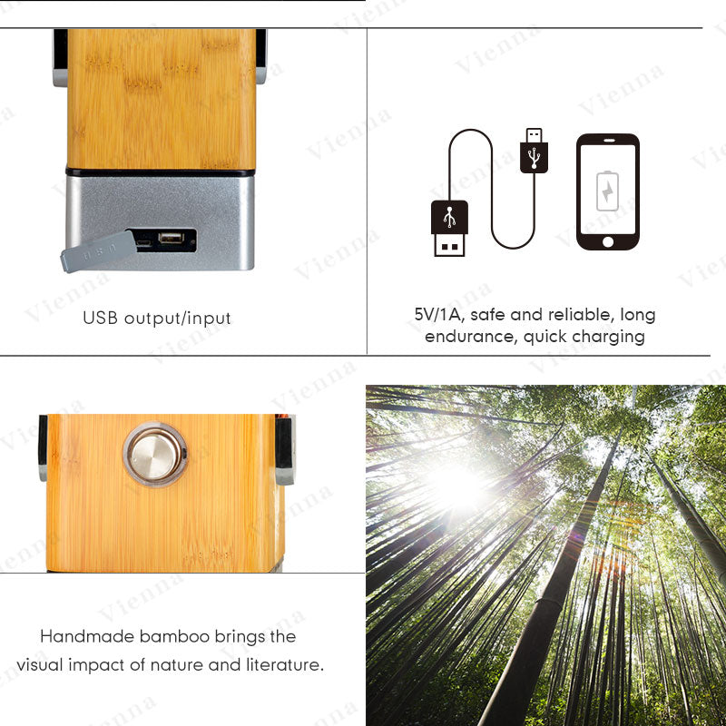 TRU De-LIGHT VIENNA LED, Dimmable Desk Lamp - Lamp / Power Bank / Decoration All-In-One