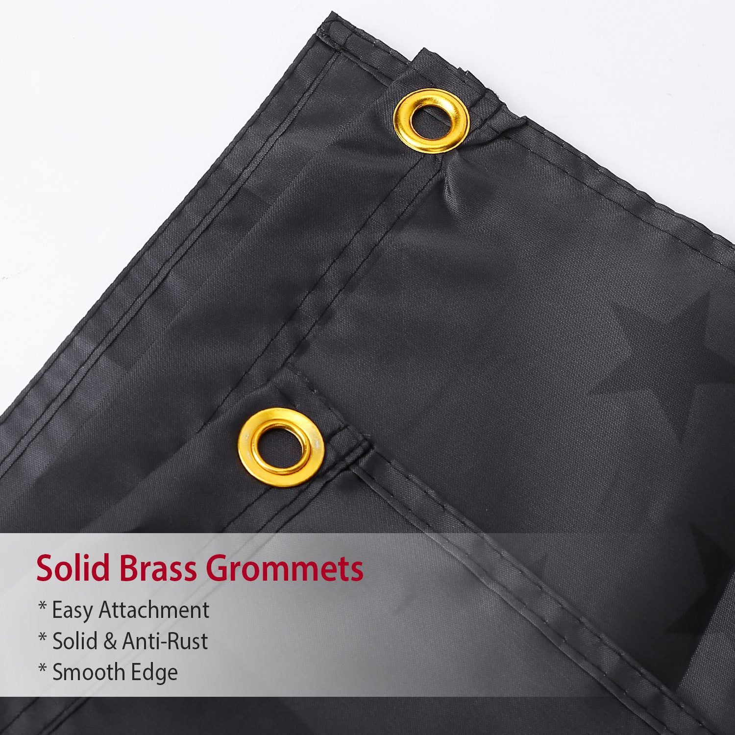 All Black American Flag 3x5FT UV Protection Black US Flag Double Side Printing Fade Resistant Black USA Flag with Brass Grommets