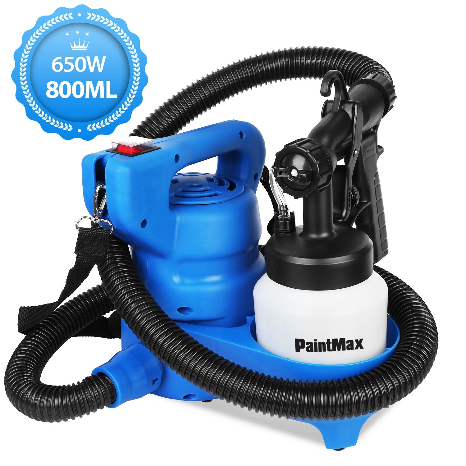 800ML Paint Spray Painter 650W Oil Primer Water Paint Sprayer Machine