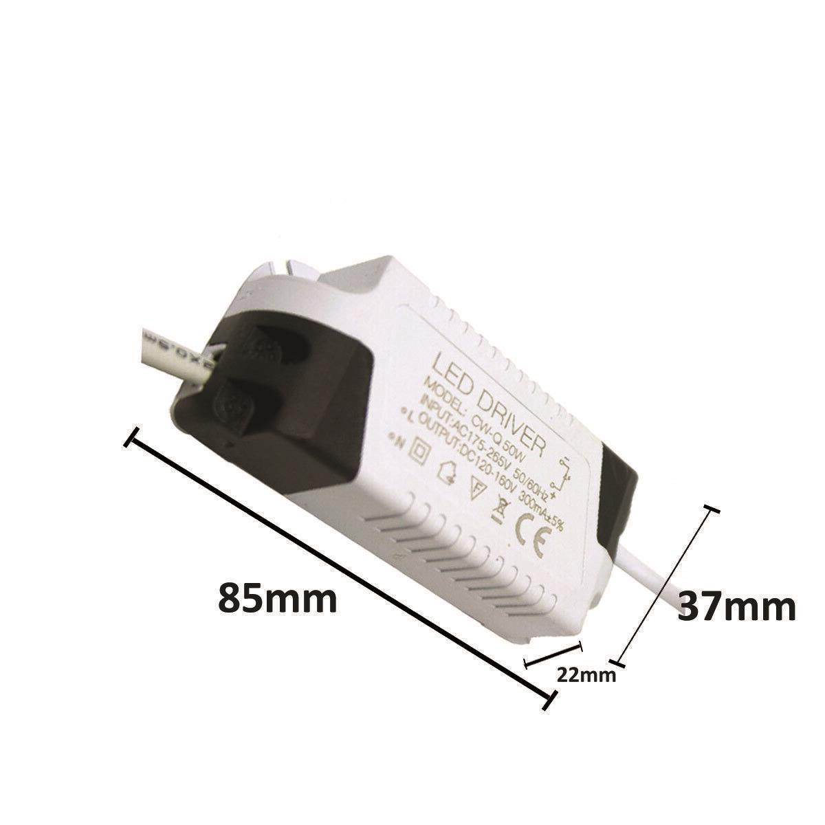 Constant Current 300mA DC 3-144V 1-40W LED Driver Power Supply~1040