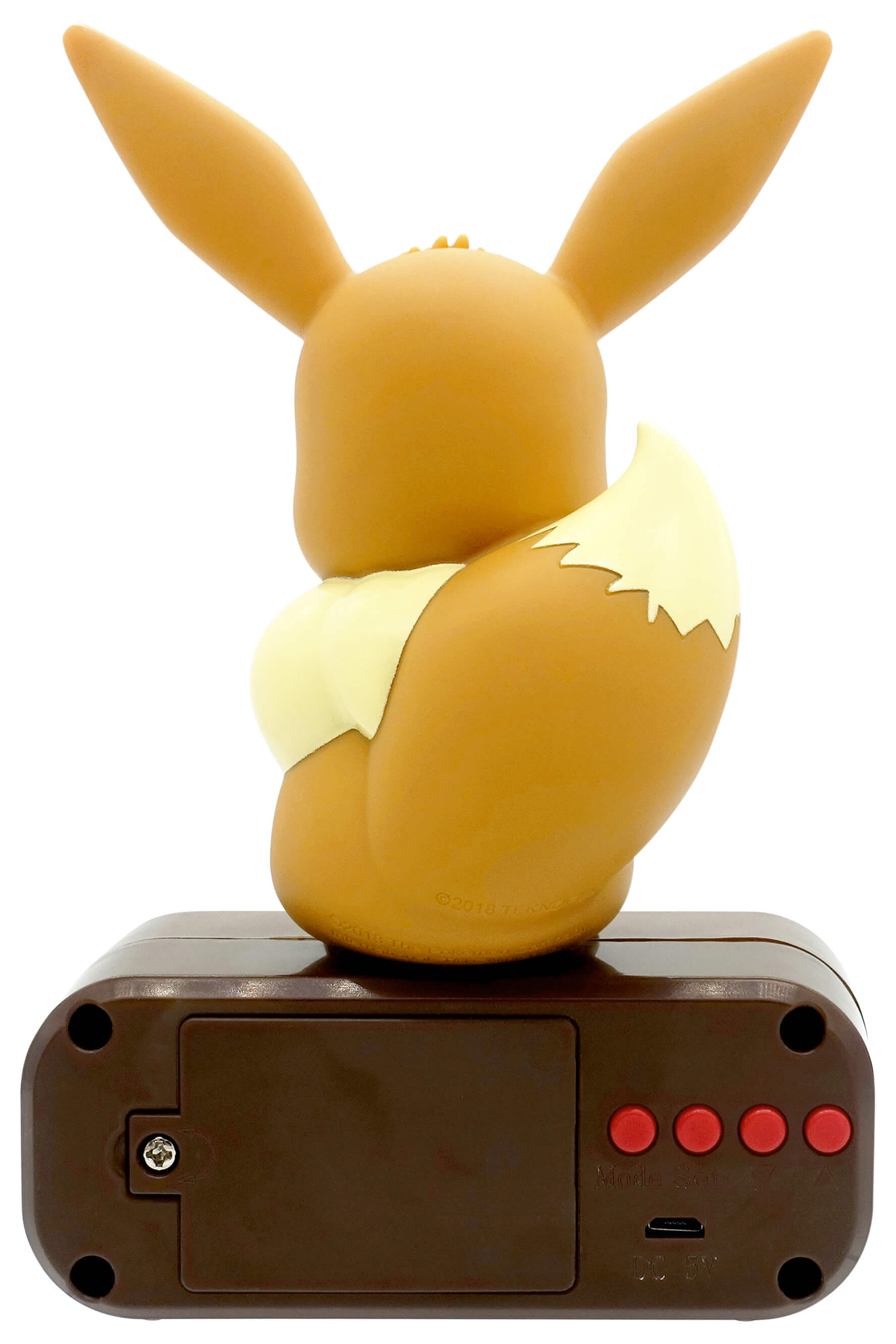 Pokémon Eevee Light-up 3D Figure Alarm Clock