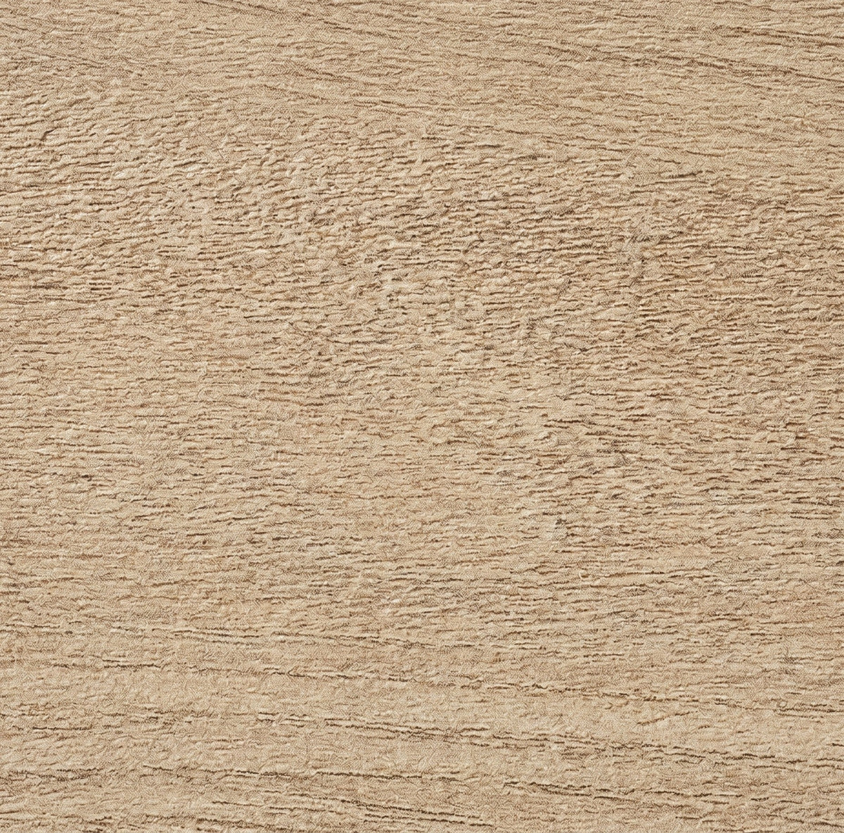 Double Platform Bed Frame, Natural Oak-Look, Low Profile