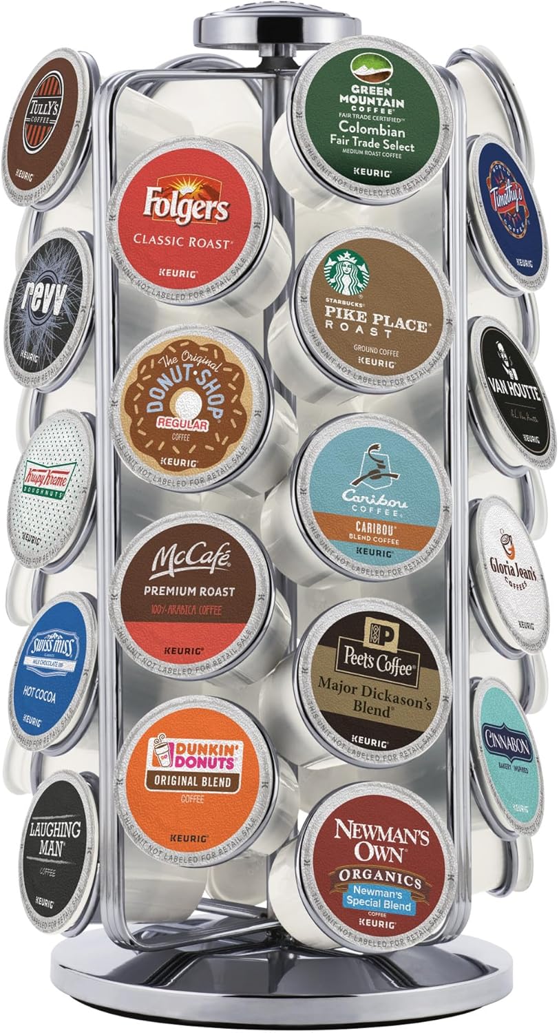 Keurig K-Cup Pod Carousel - 36-Pod Rotating Storage