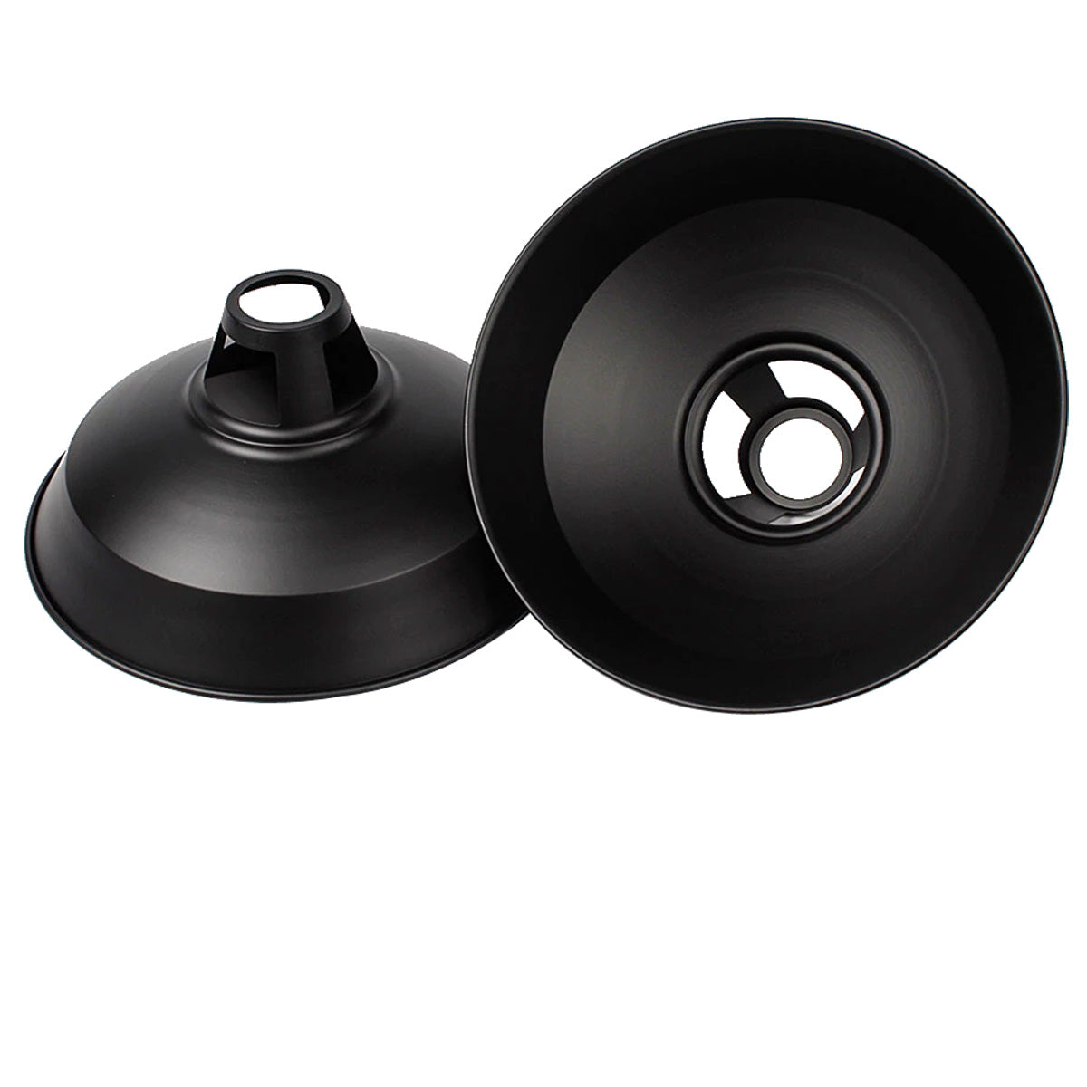 Industrial Metal Barn Slotted Lamp Shades~1054