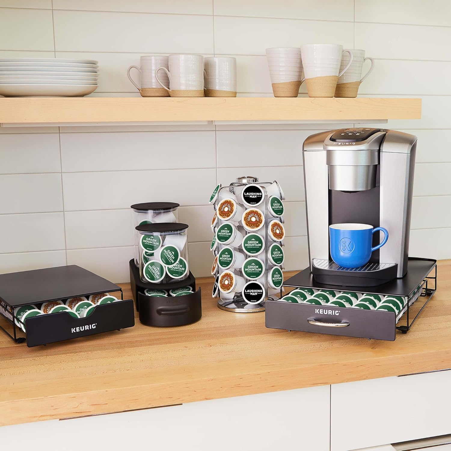Keurig K-Cup Pod Carousel - 36-Pod Rotating Storage