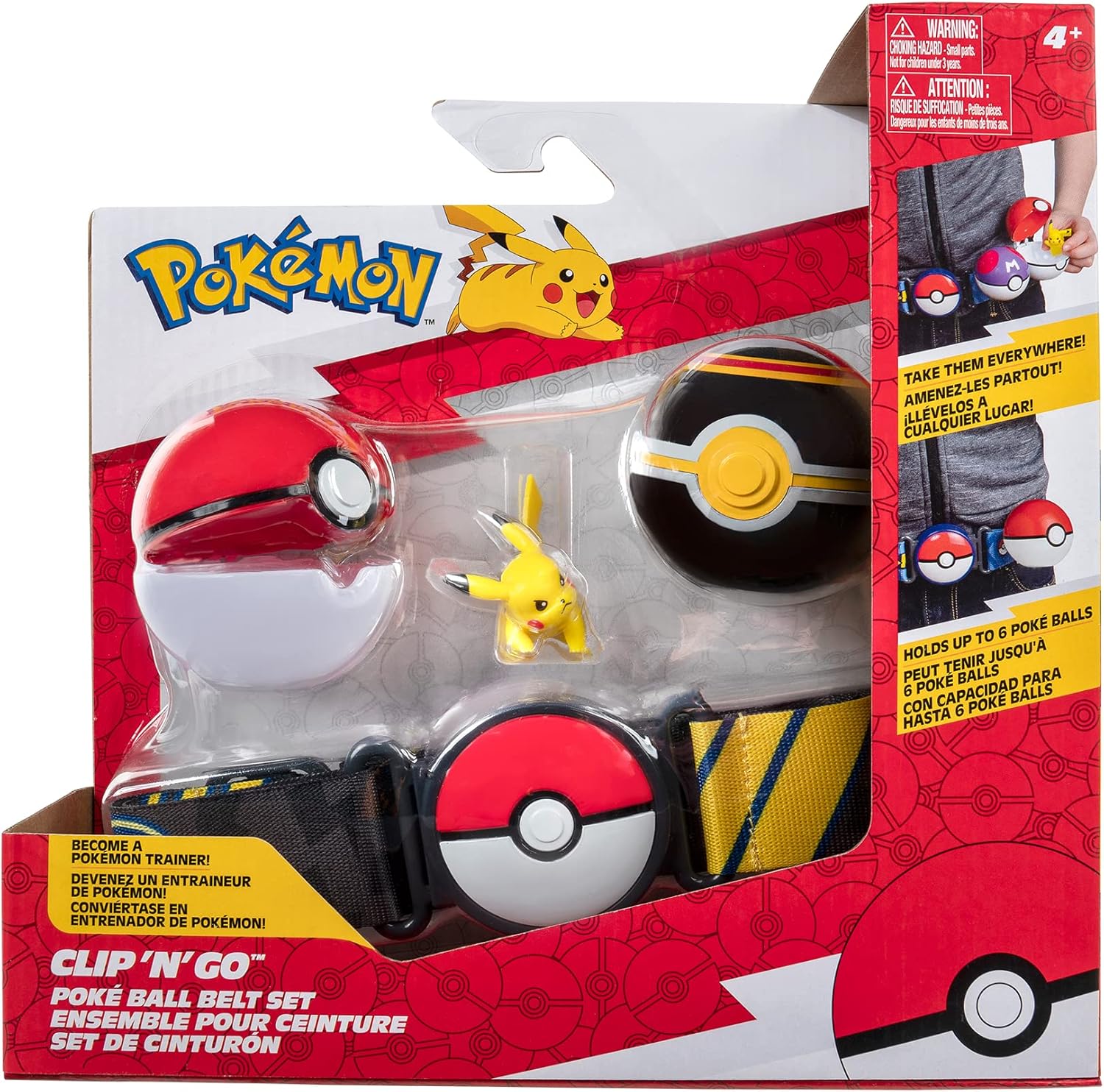 Pokemon Clip 'N' GO Belt - Pickachu