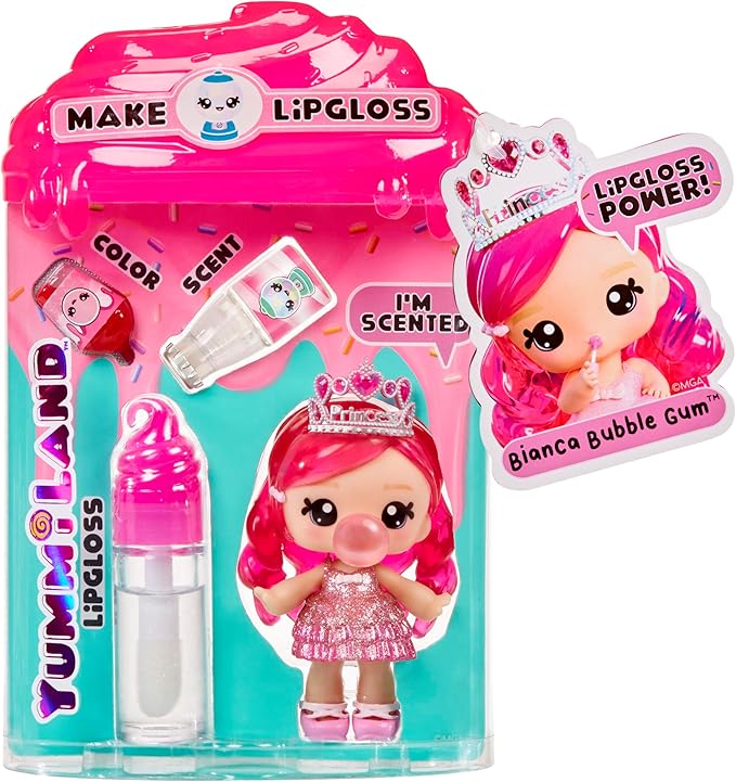 Yummiland Lipgloss Doll- Bubblegum