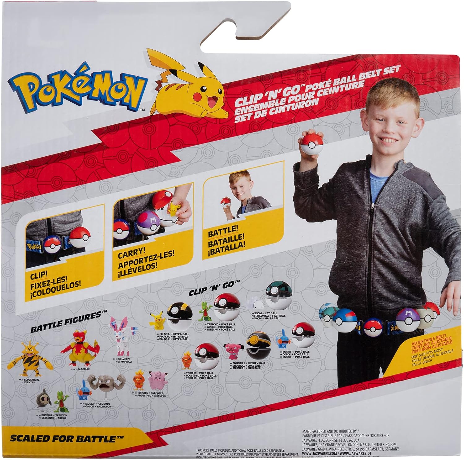 Pokemon Clip 'N' GO Belt - Pickachu