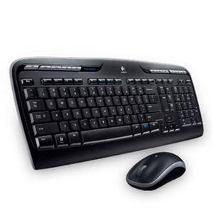 Logitech MK320 Wireless Desktop Combo with Media Shortcuts (French Layout)