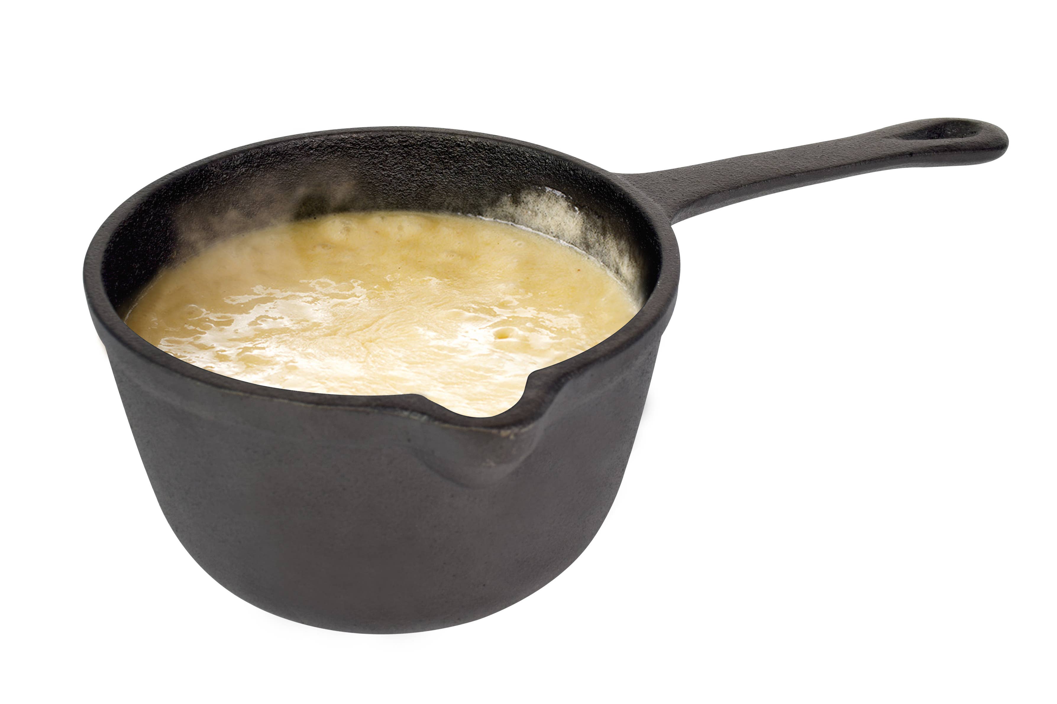 Jim Beam Pre-Seasoned Cast Iron Basting Pot for Grilling