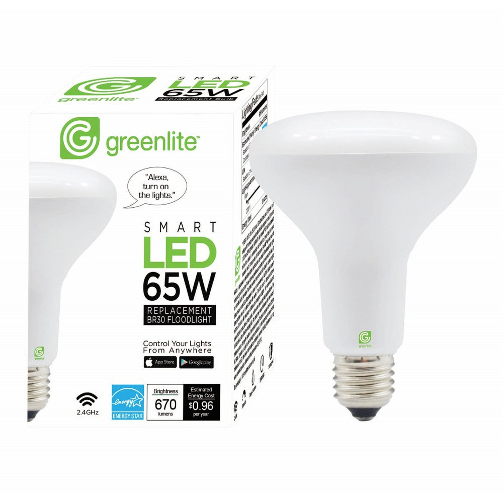 Ampoule DEL BR30 graduelle Wifi intelligente 8W 2700K