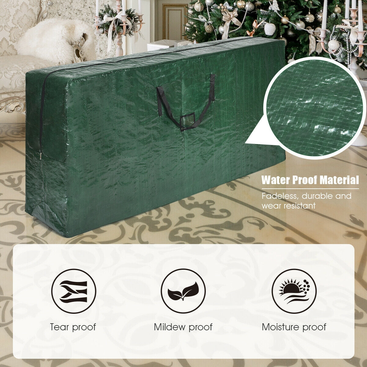 Christmas Tree PE Storage Bag for 9 Feet Artificial TreeÂ