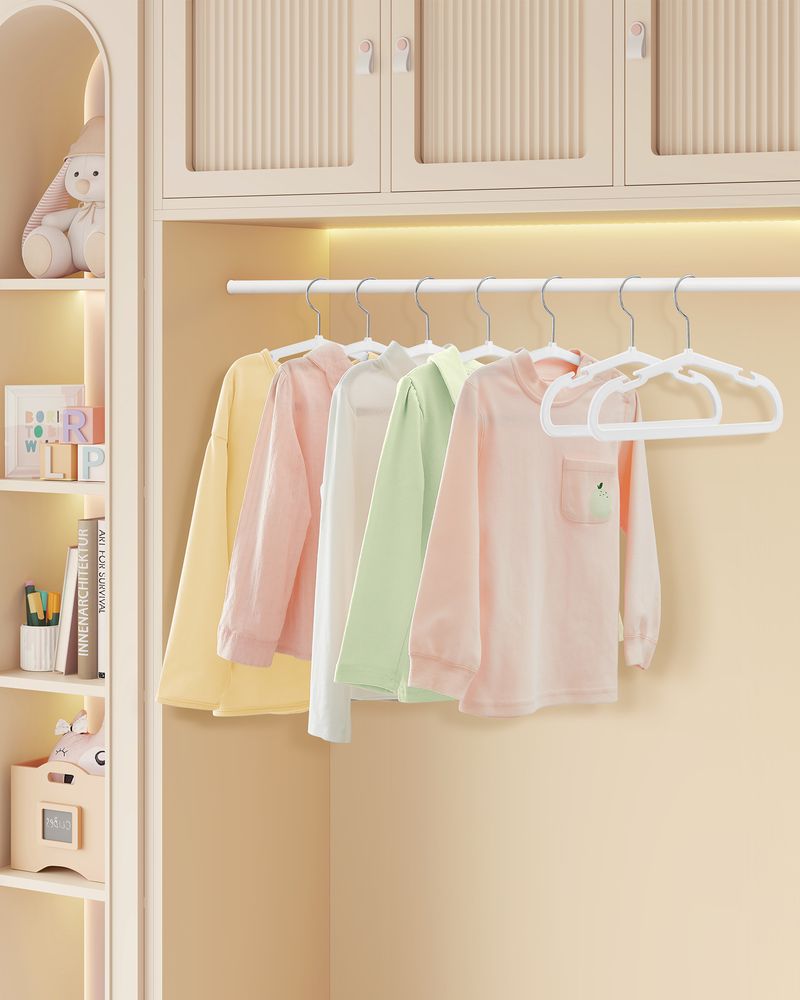 SONGMICS Kids Hangers 50 Pack