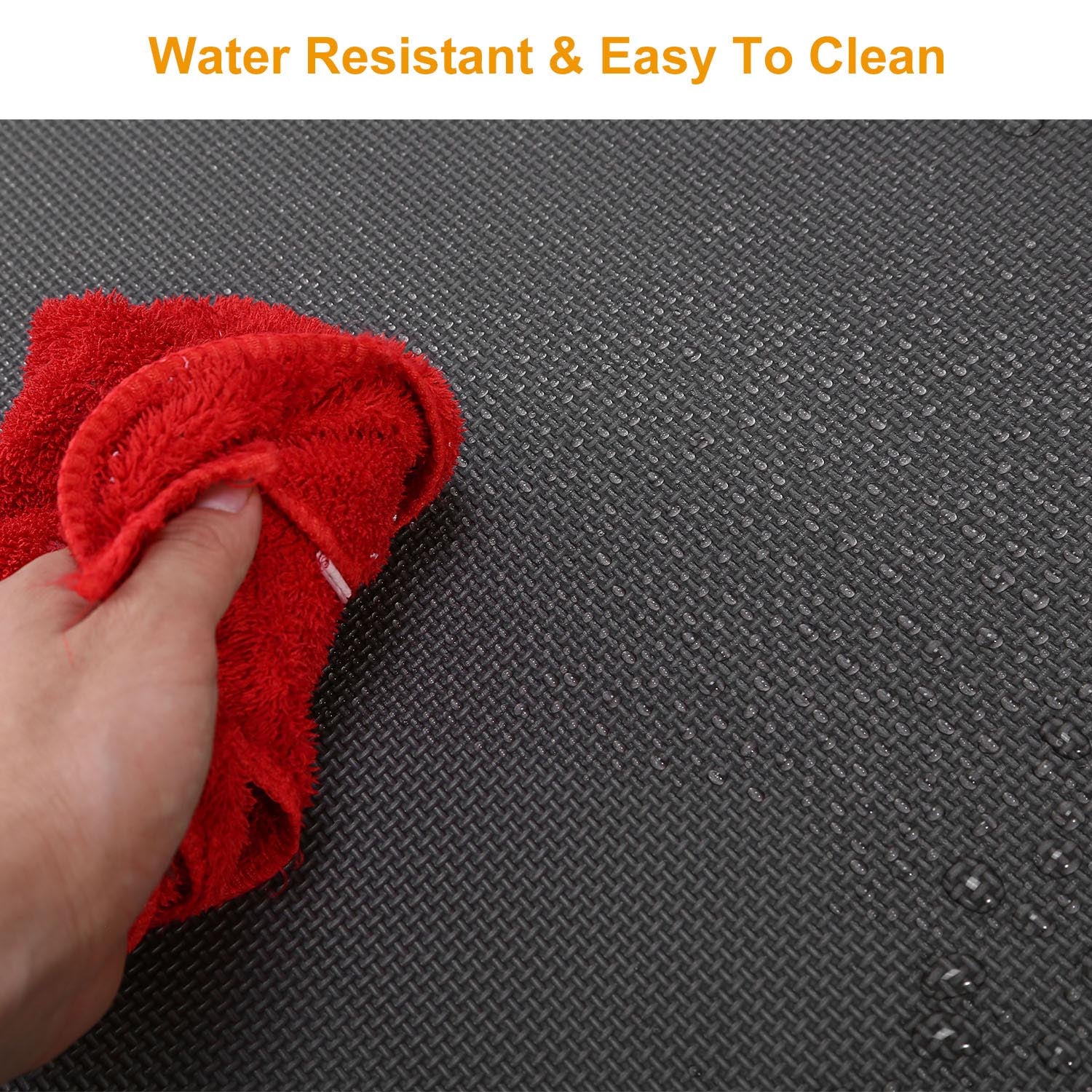 Puzzle Exercise Mat Foam Gym EVA Mat Interlocking Tiles Protective Flooring for Gym Equipment and Cushion for Workouts