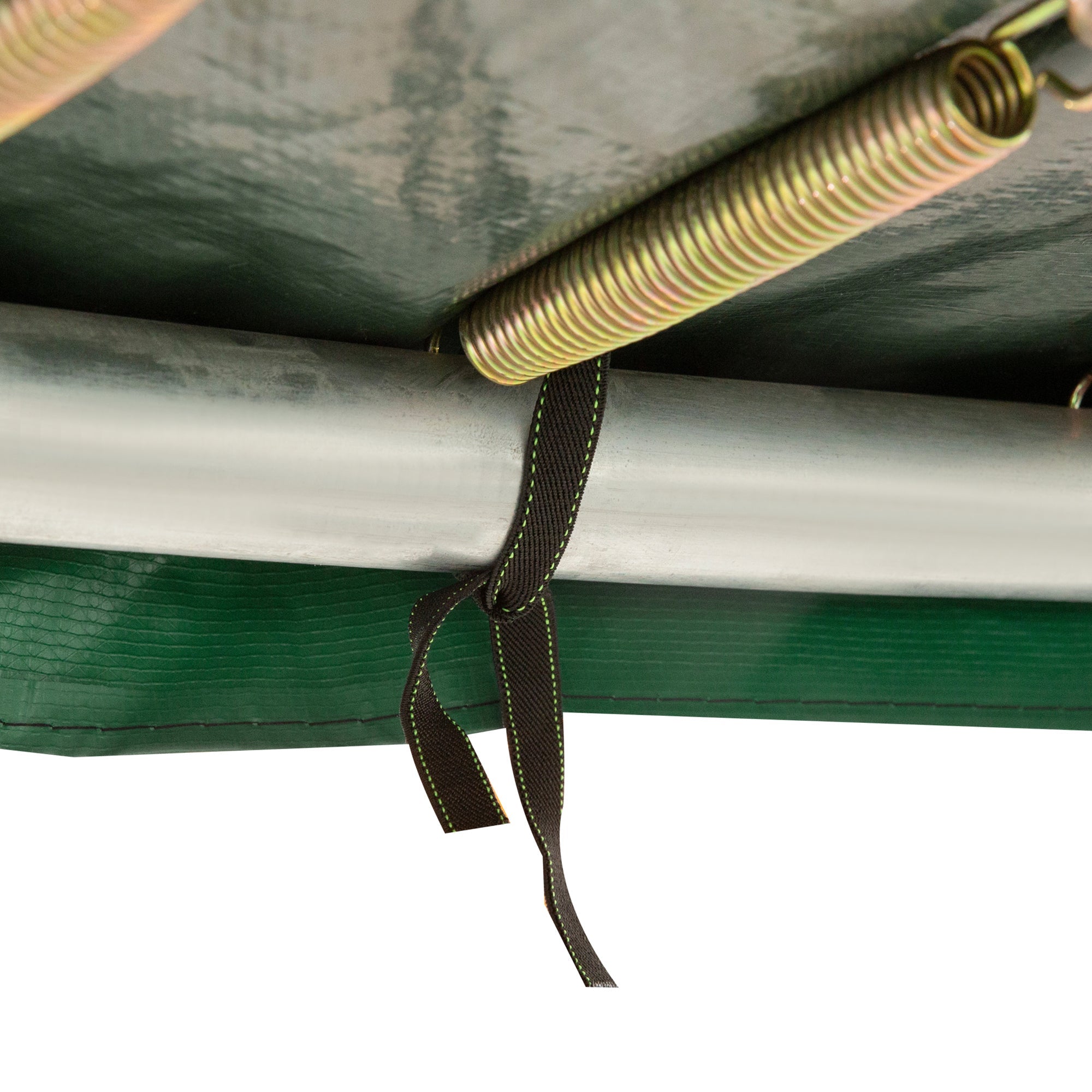 HOMCOM Φ12ft Trampoline Safety Pad Spring Cover Replacement Gym Bounce Green