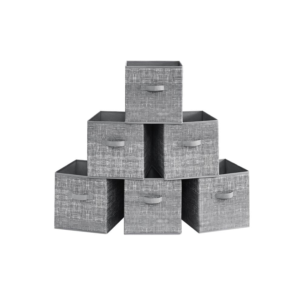 SONGMICS Non-Woven Fabric Storage Cubes with Double Handles