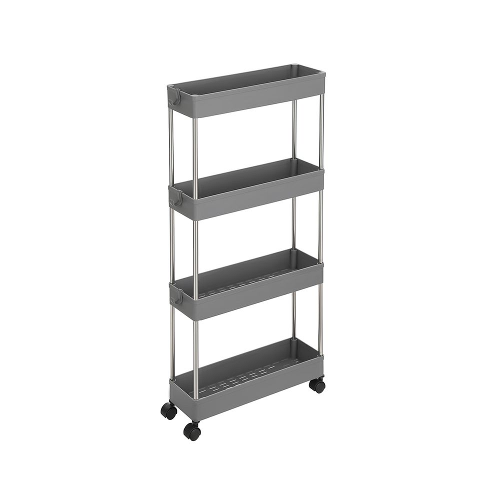 SONGMICS 4-Tier Narrow Utility Cart on Wheels