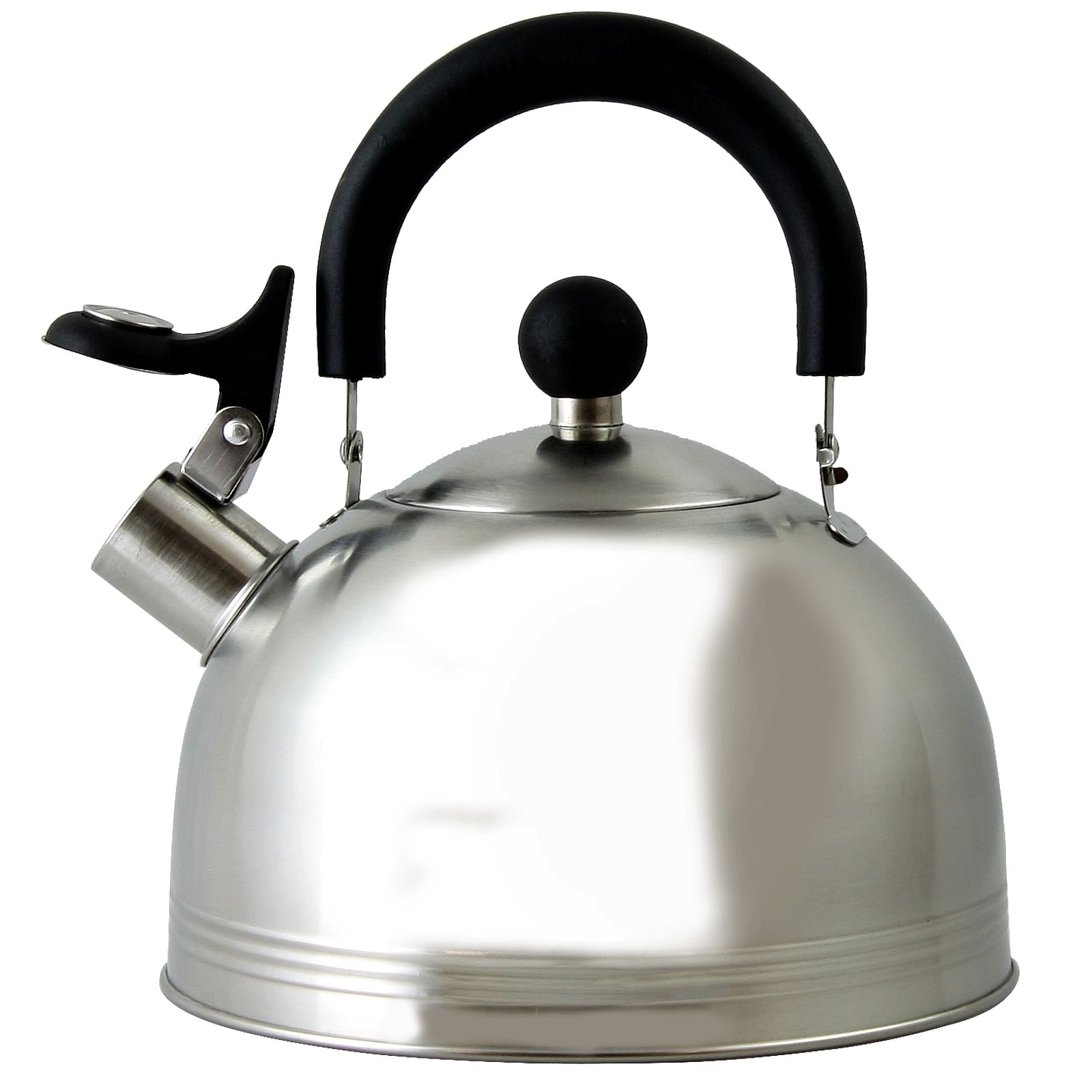 Mr. Coffee Carterton 1.5 Qt Stainless Steel Whistling Tea Kettle - Free Shipping