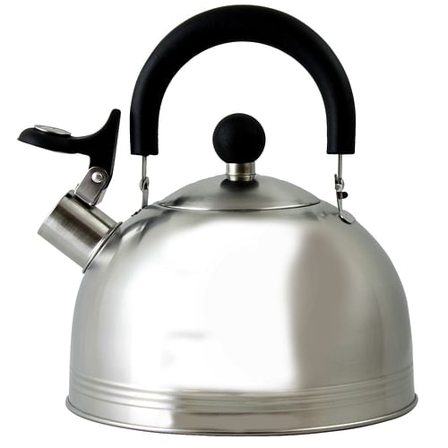 Mr. Coffee Carterton 1.5 Qt Stainless Steel Whistling Tea Kettle - Free Shipping