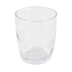 Cravings By Chrissy Teigen 15oz Clear Plastic Debossed Double Old Fashion Cup - Free Shipping
