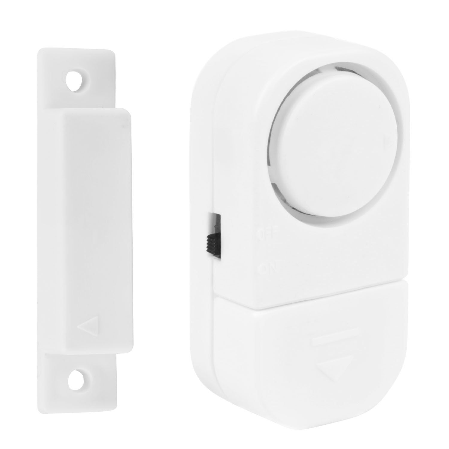 Wireless Window Door Magnet Alarms Magnetic Sensor Security Burglar Alarm For Kid Safety w/ Batteries