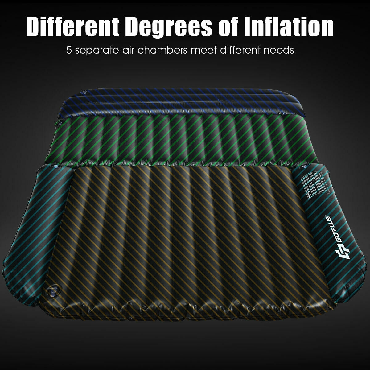 Inflatable SUV Air Backseat Mattress Travel Pad with Pump OutdoorÂ