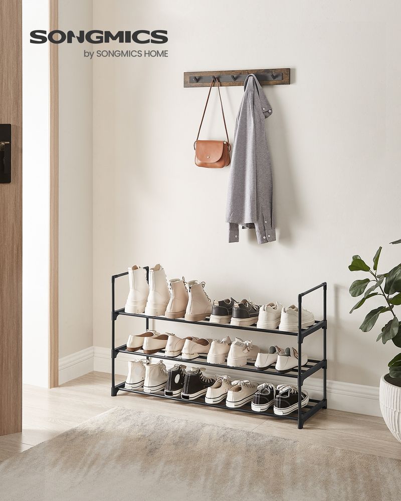 SONGMICS Metal Shoe Rack