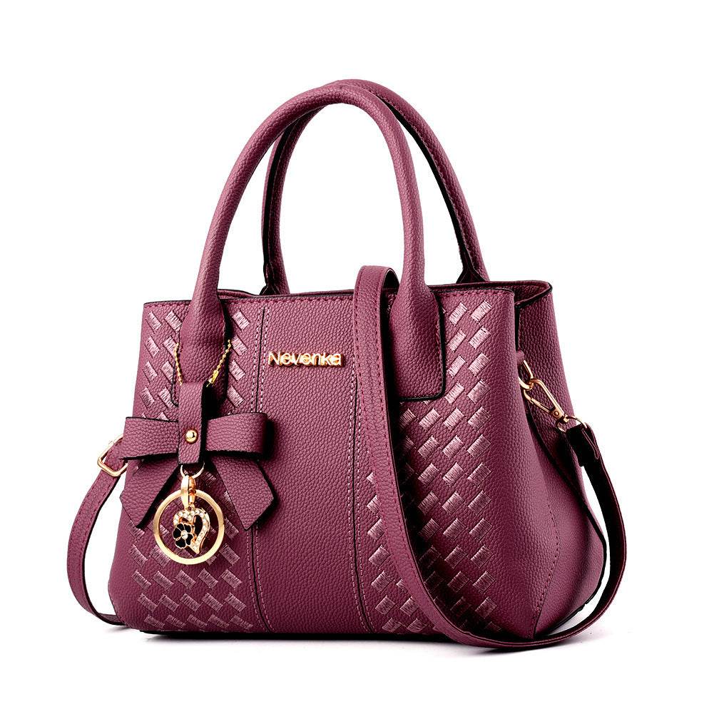 Affordable Luxury formal Handbag PU Leather Made.